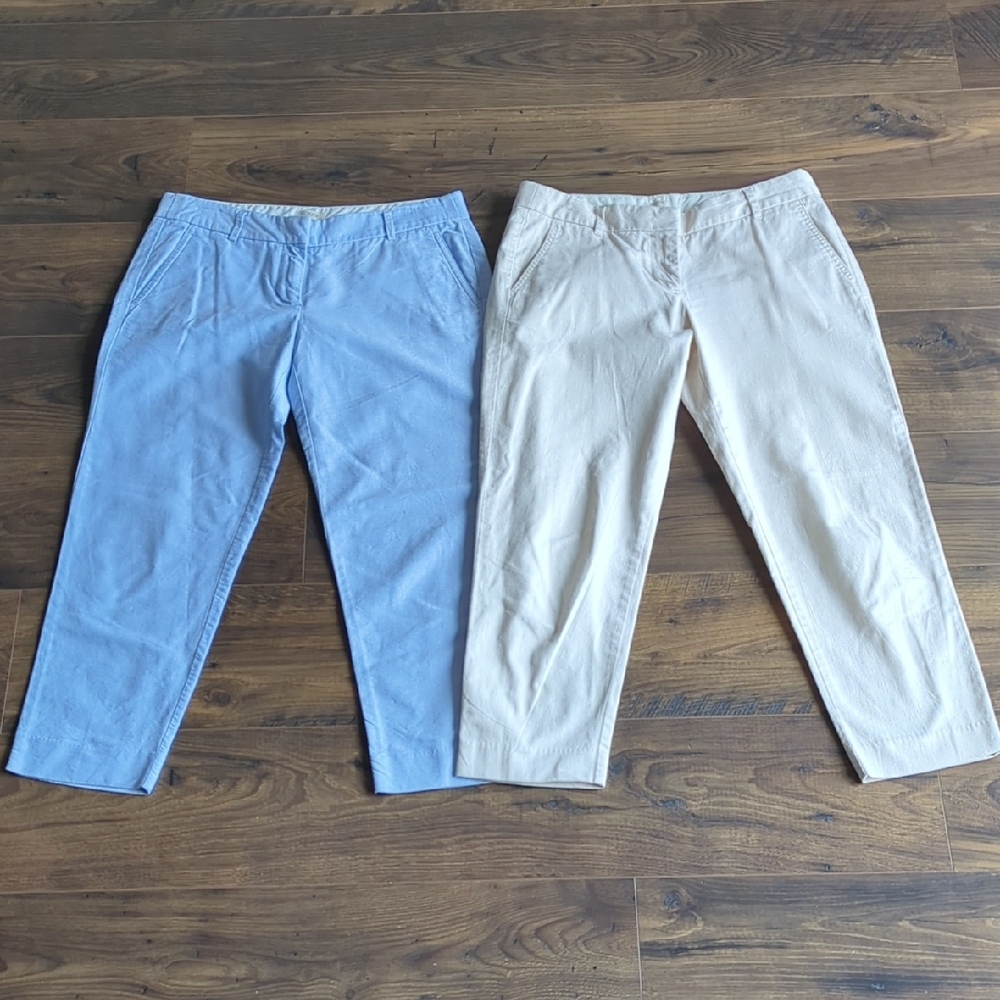 Bundle J.Crew Cropped Slacks - Picture 10 of 16